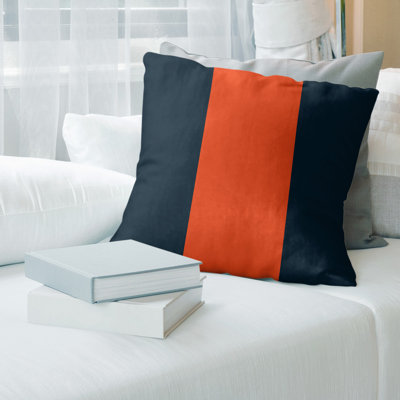 Throwback Football Throw Pillow 14 ACCENT PILLOW SHAM COVER CHICAGO